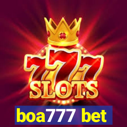 boa777 bet